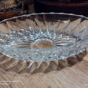 Gorham Crystal Oval Bowl Dish